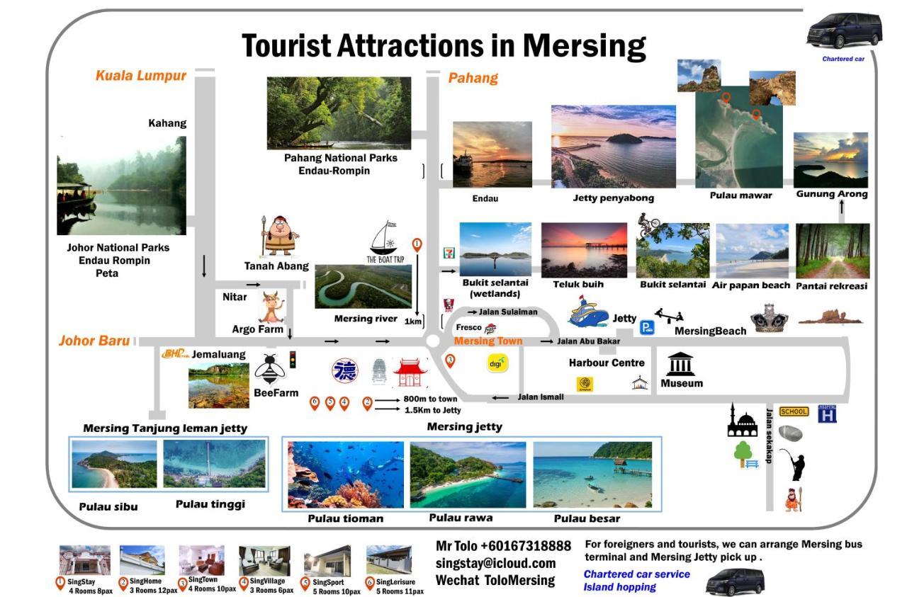 Singleisure Holiday House Mersing Exterior photo