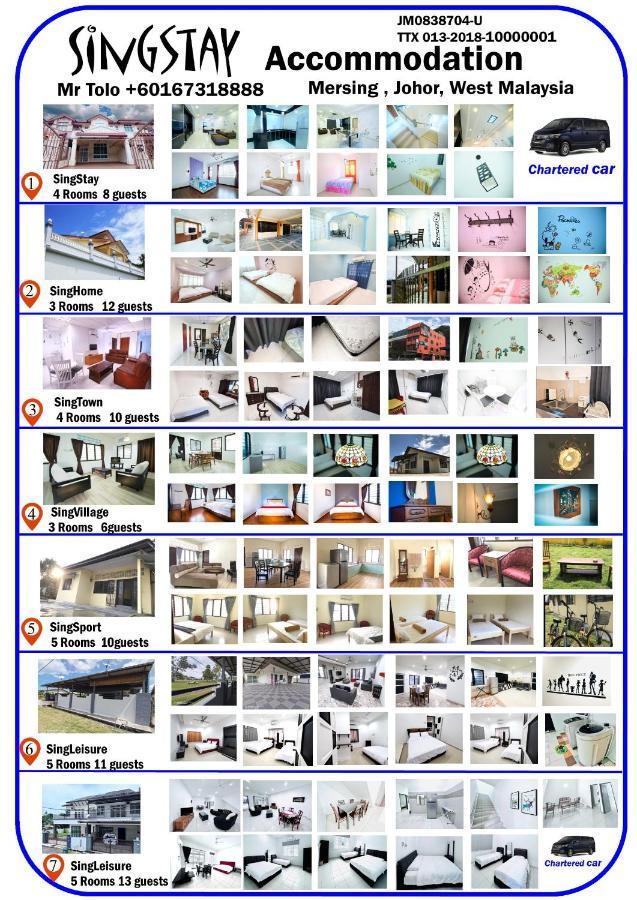 Singleisure Holiday House Mersing Exterior photo